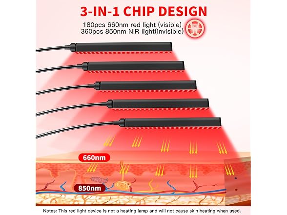 FlaoAito Red Light Therapy Lamp