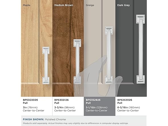 AmerockCabinet Pull, 5-1/16 inch