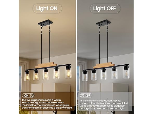 VerRon Dining Room Light Fixture