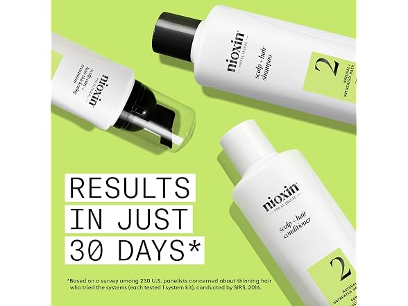Nioxin System 2 Scalp Relief Kit Clean Shamp 072A