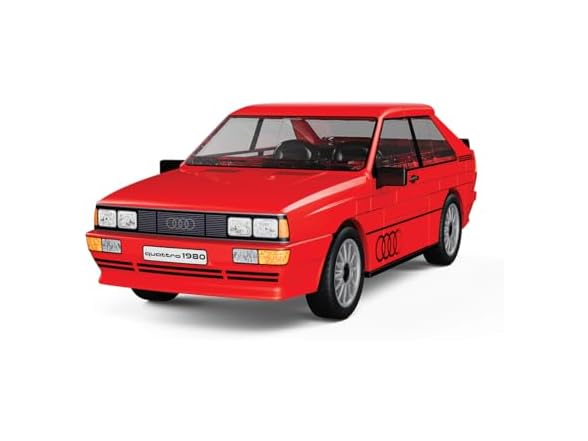 COBI Audi Quattro 1980, Red, 79 Pieces | Officially Licensed