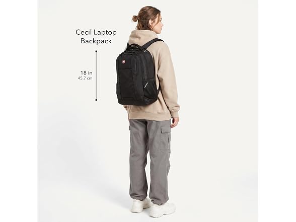 SWISSGEAR Cecil 18-Inch Laptop Backpack