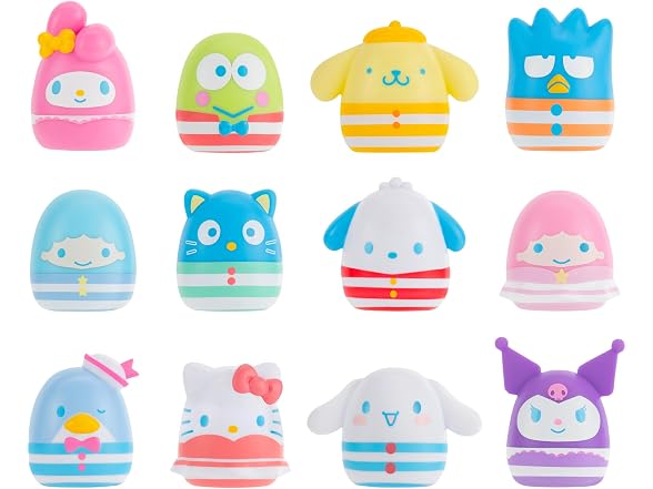 Squish-a-longs Hello Kitty and Friends Pool Party