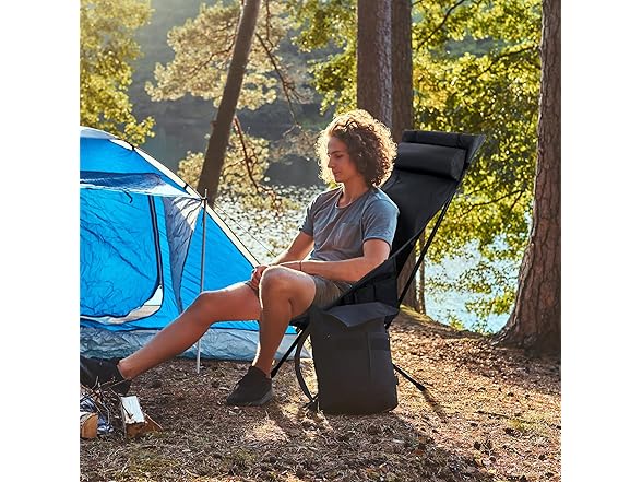 diwaite Portable High Back Camping Chair