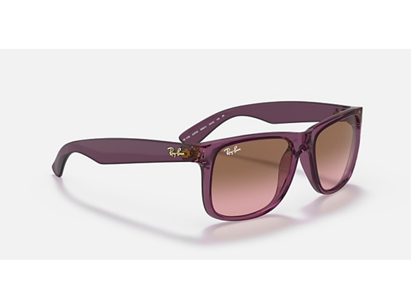 Transparent Violet /Pink-Brown