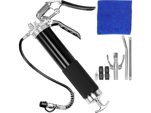 Pistol Grip Grease Gun, 6000 PSI, 14 OZ / 400