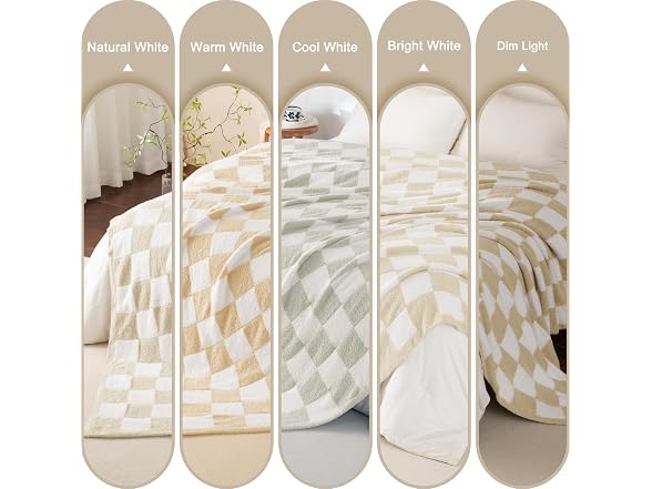Whale Flotilla Checkered Knit Blanket