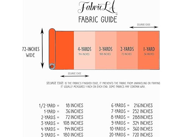 FabricLA Acrylic Felt Fabric, 1 Yard Pre Cut (Camel)