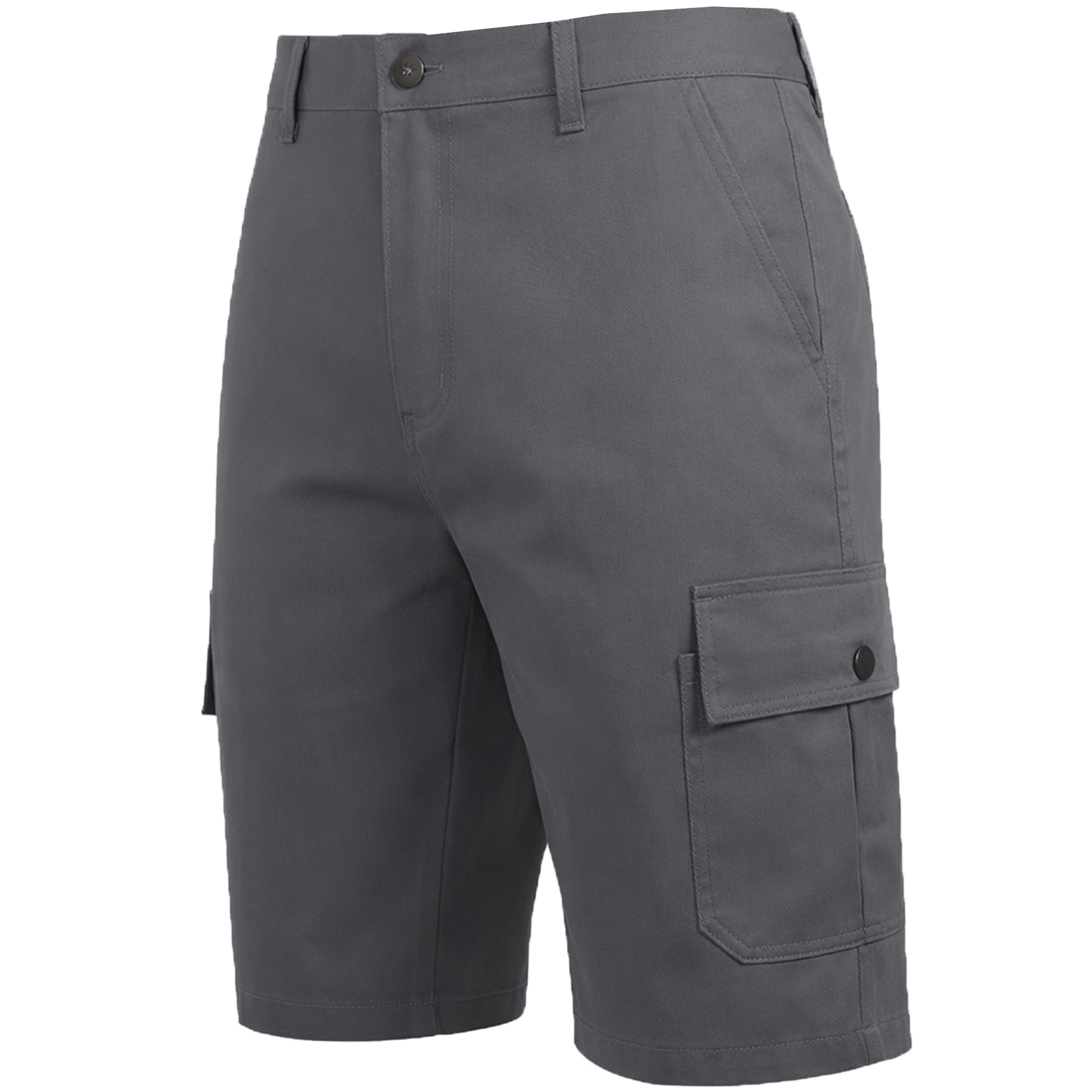 Mens Cotton Flex Stretch Cargo Shorts - Gallery 11