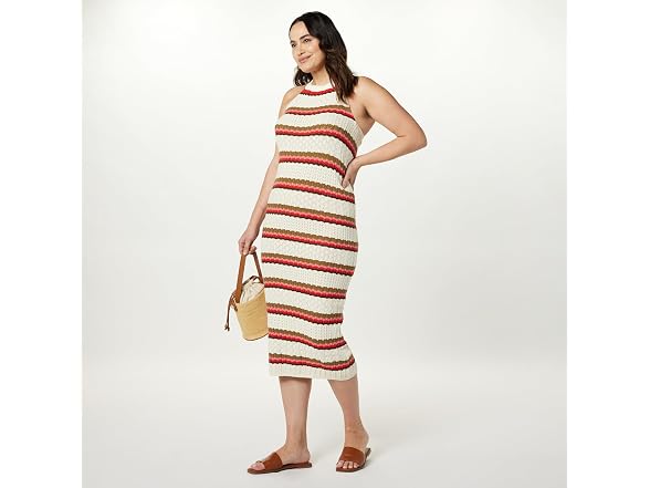 The Drop Women (XS) Jayla Sleeveless Crochet Dress