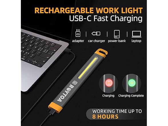 ROYTOA ROYTOA Rechargeable LED Flashlights Hig