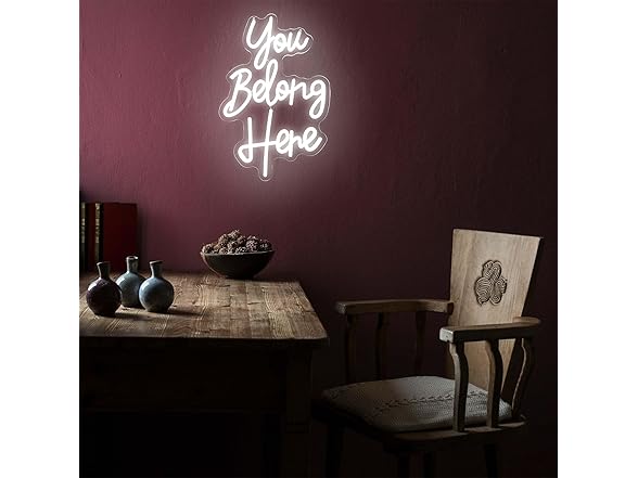 Allball You Belong Here Neon Signs