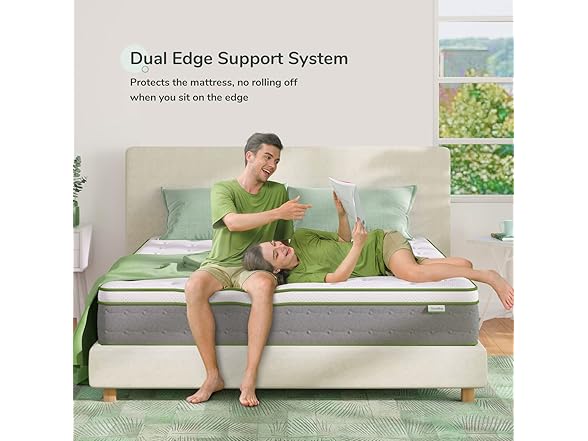 Novilla Full Mattress, 10 Inch Hybrid Pi