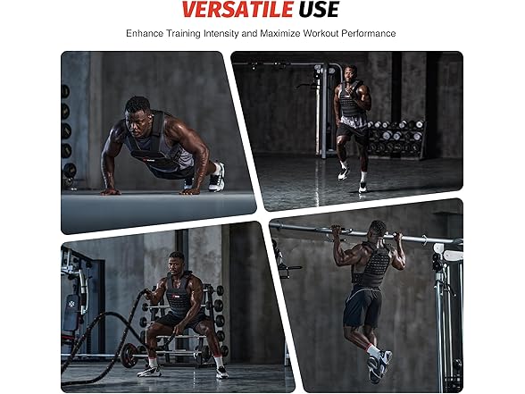 Black Weighted Vest Plates 13.75lbs