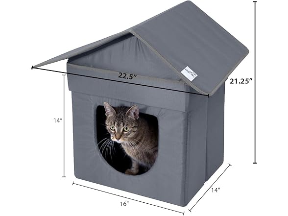Kitty City Outdoor Stackable Cat House