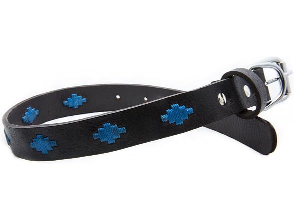 Gaucho Goods Soft Leather Dog Collar Cali