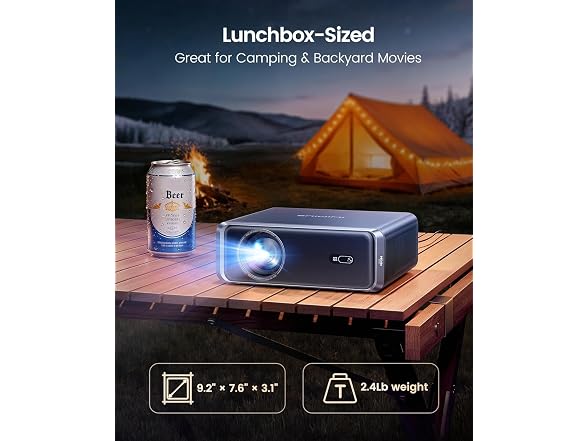 iWIMIUS Smart Projector WiFi 6 4K