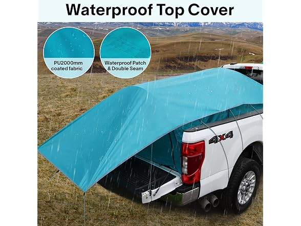 EighteenTek Truck Bed Tent Pop Up 