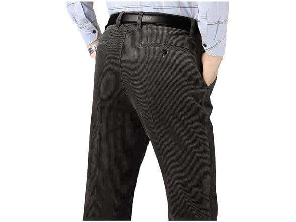 Kinghua Men (36W x 30L) Pleated Front Pants Pant