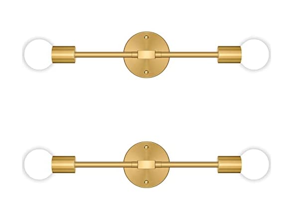 TOBUSA 2 Pack Bathroom Vanity Light