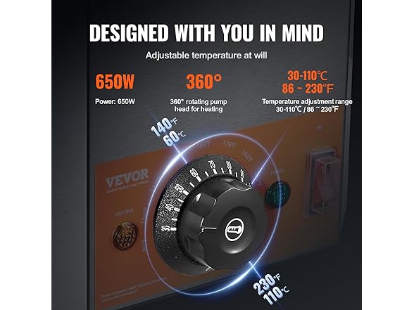 VEVOR Electric Cheese Dispenser with Pump