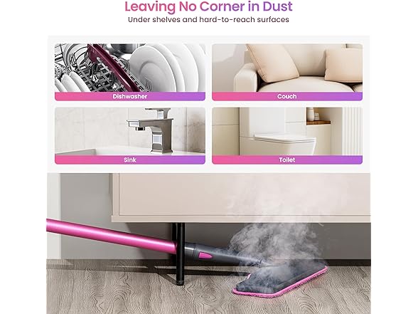 Schenley 14-in-1 Steam Mop