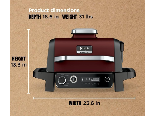 Ninja OG701RD Woodfire Grill