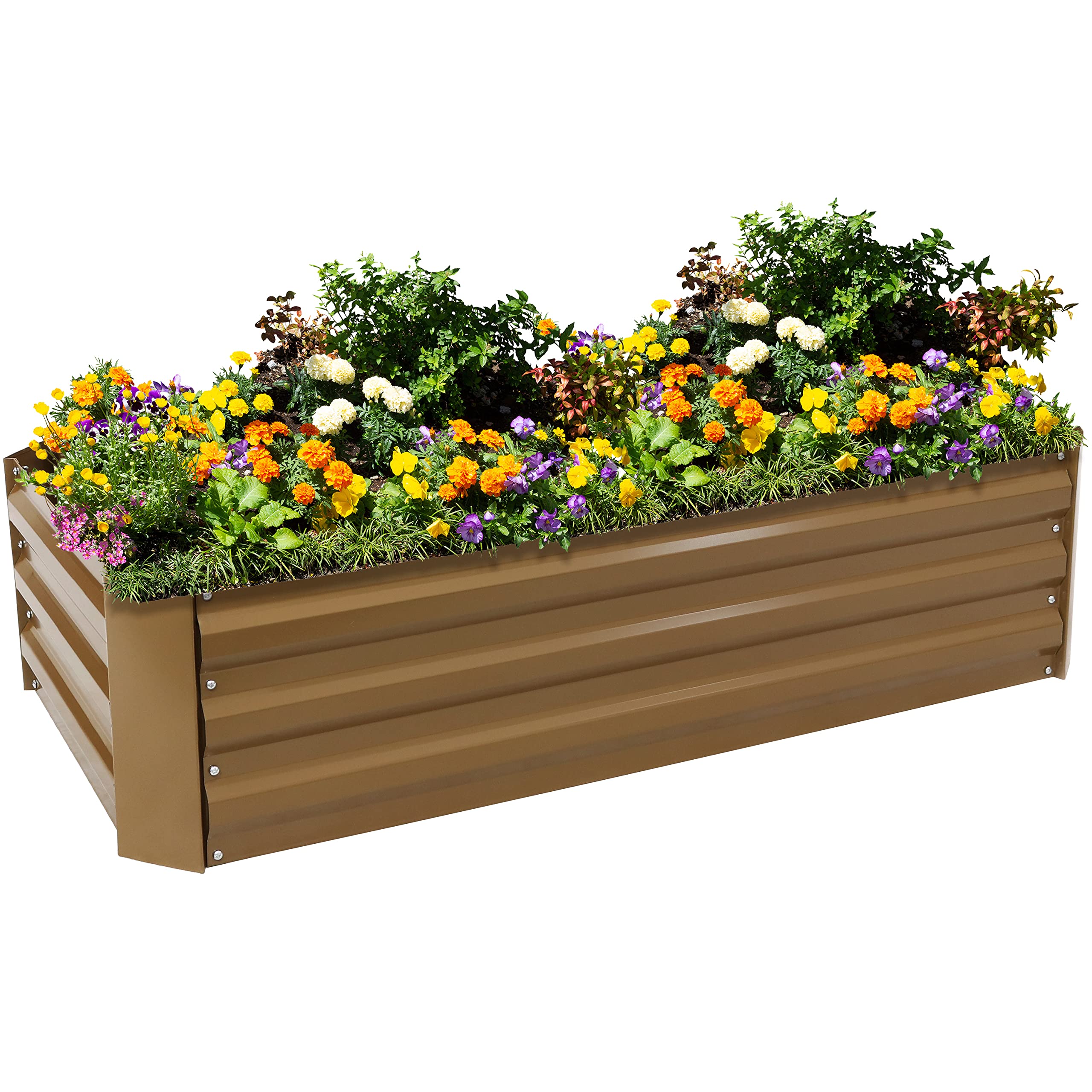 Sunnydaze 48" Galvanized Steel Raised Garden Bed - Gallery 14