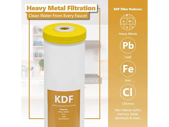 Express Water 3-Stage Heavy Metal Filter 3 Stage