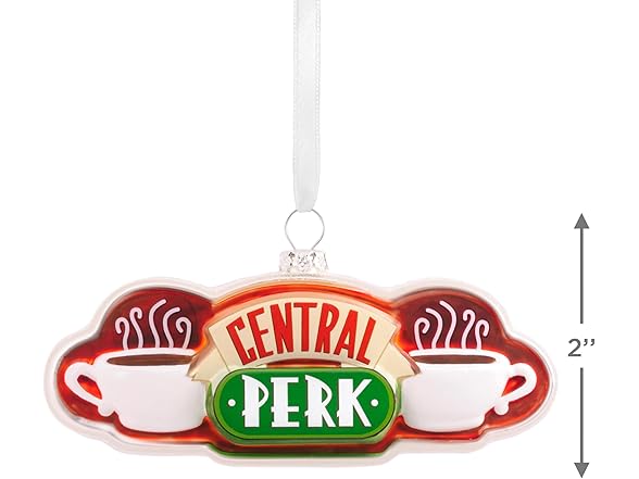 Hallmark Friends Central Perk Sign Christmas Ornament