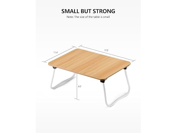 ZEAPTAC Laptop Bed Desk, Foldable Lap