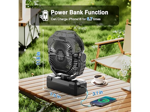 AVAVO Portable Misting Fan