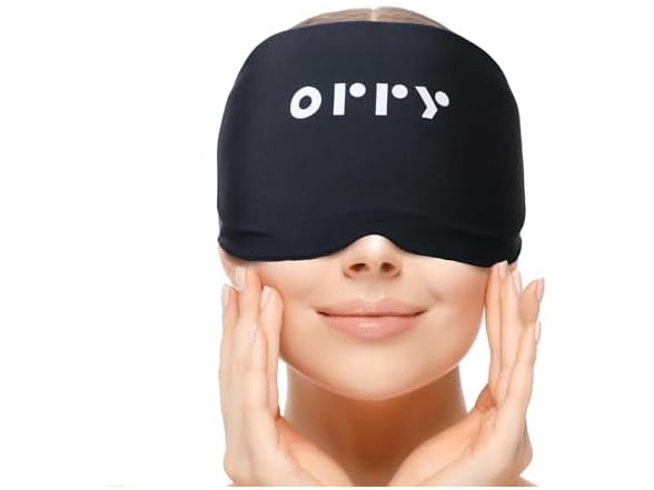 ORRY Eye Forehead Mask Wearable Gel Pack Heat Cold Therapy