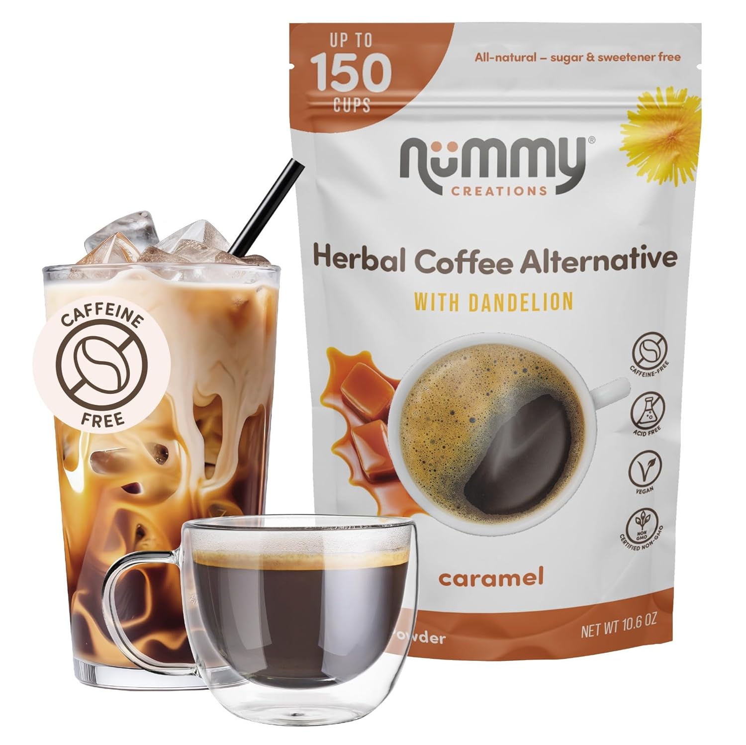 (3pk) Decaf Herbal Coffee Nummy Creations- Your Choice - Gallery 22
