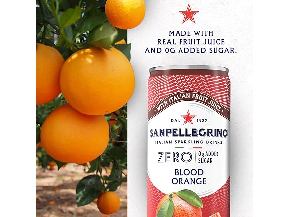 Sanpellegrino Blood Orange, 0g Added