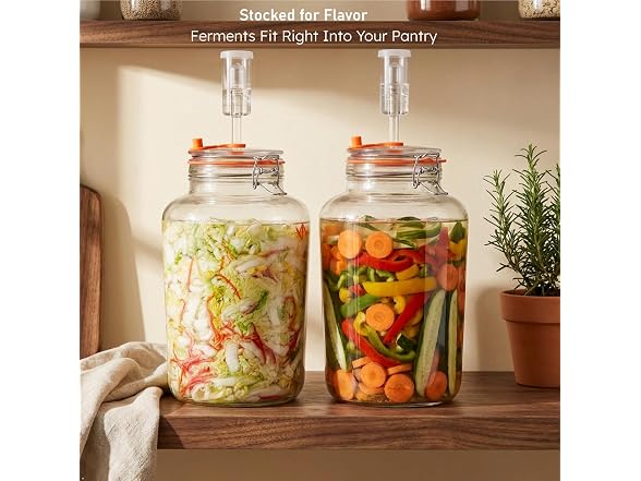 Glolaurge 1-Gal Fermentation Jar Kit