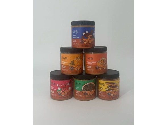 6 Pk bNutty Gourmet Peanut Butter - Holiday Favorites