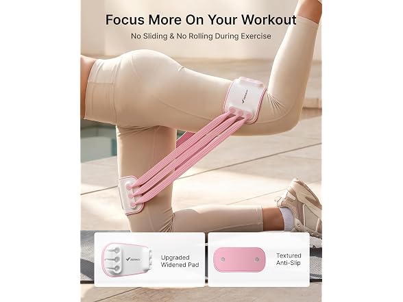 MERACH Pink Glutes Resistance Bands