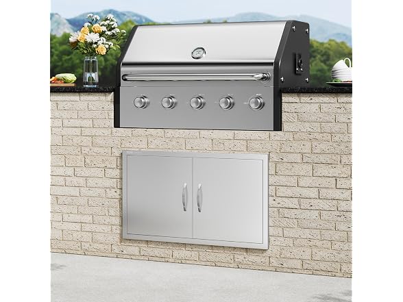 VEVOR BBQ Access Door 36W x 21H Inch