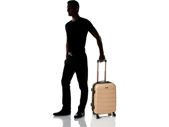 Rockland Melbourne Hardside Expandable Spinner Wheel