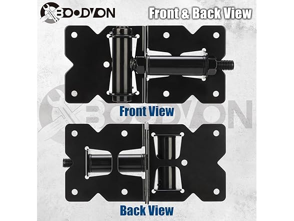 BOODVON Self Closing Gate Hinges
