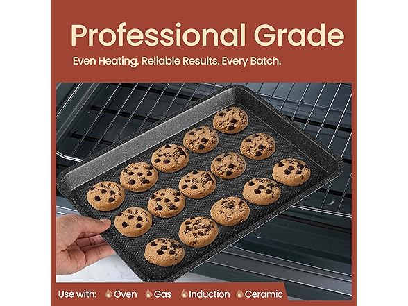 BAKKEN Kitchen Baking Pan, 13.58’’ × 9.65’’