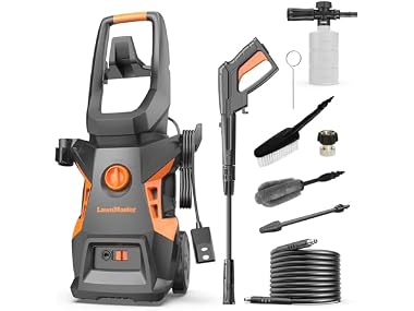 $76.99, Was $129.99, 40% Off! LawnMaster Electric Pressure Washer dealfomo