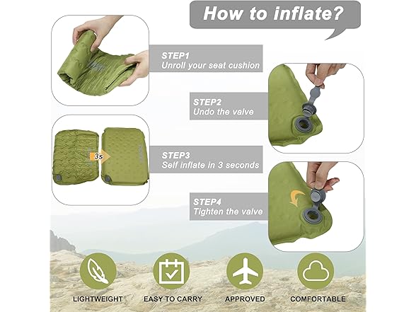 Mydays Inflatable Seat Cushion