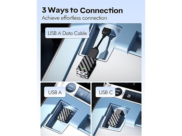 PTGTO Pro Mini Wireless CarPlay Adapter
