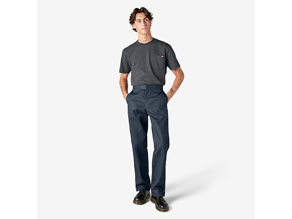 Dickies Men (30W x 32L) 874 Work Pant Dark Navy