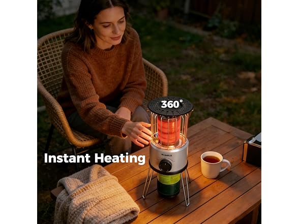 CAMPLUX Portable Propane Heater 8500 BTU