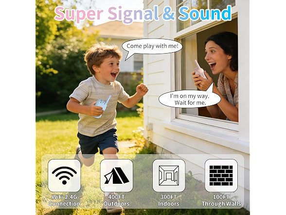 Walant Video Walkie Talkies for Kids