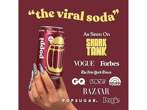 Poppi Root Beer 12pk