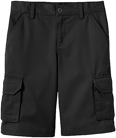 Boys Stretch Cotton Cargo Shorts